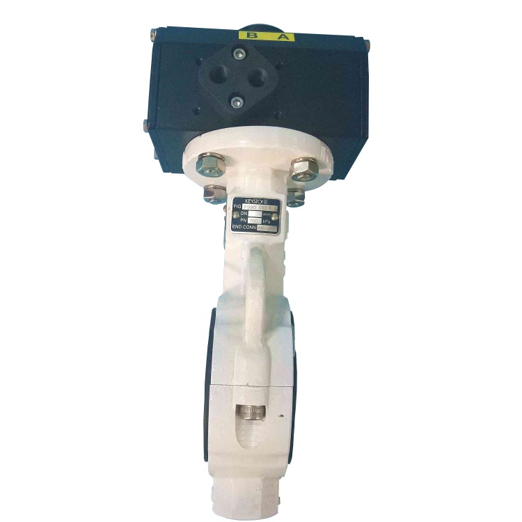 對夾式高溫氣動蝶閥 對夾式高溫氣動蝶閥